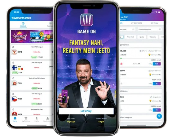 11Wickets fantasy app preview